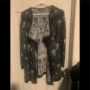 Hot topic cardigan rockabilly sweater
